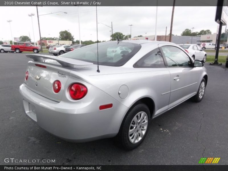 Silver Ice Metallic / Gray 2010 Chevrolet Cobalt LS Coupe