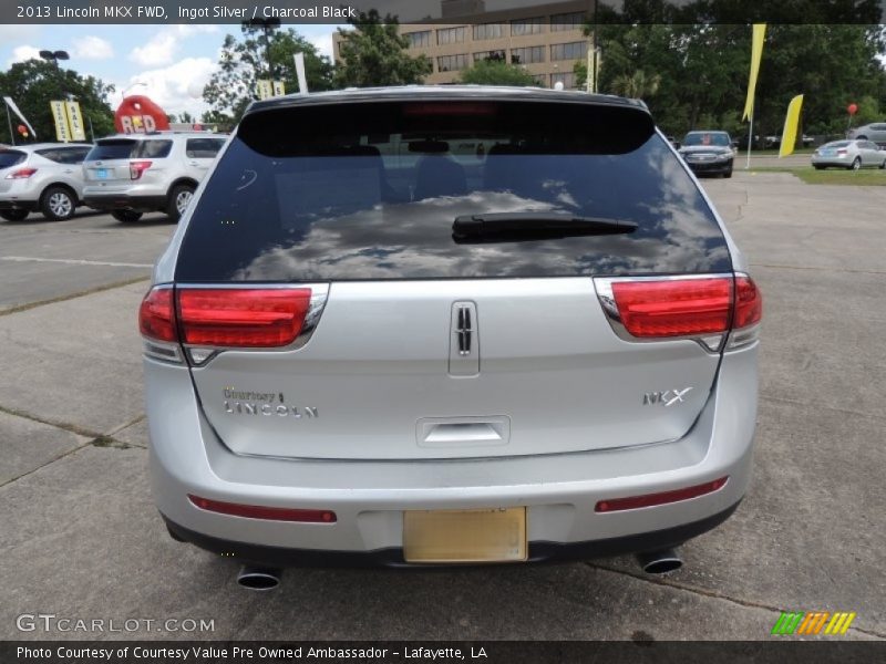 Ingot Silver / Charcoal Black 2013 Lincoln MKX FWD