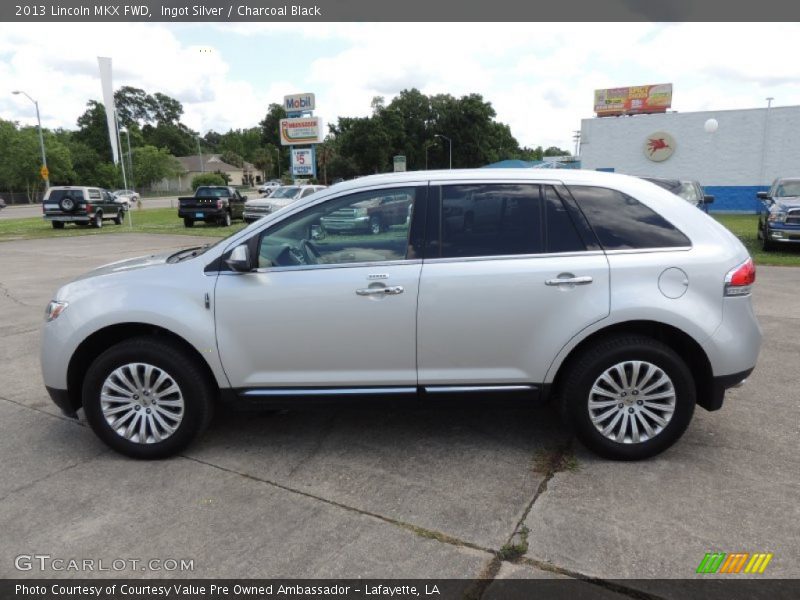 Ingot Silver / Charcoal Black 2013 Lincoln MKX FWD