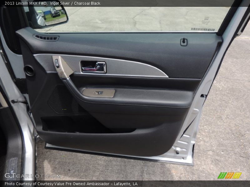Ingot Silver / Charcoal Black 2013 Lincoln MKX FWD