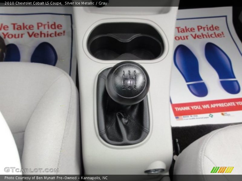 Silver Ice Metallic / Gray 2010 Chevrolet Cobalt LS Coupe