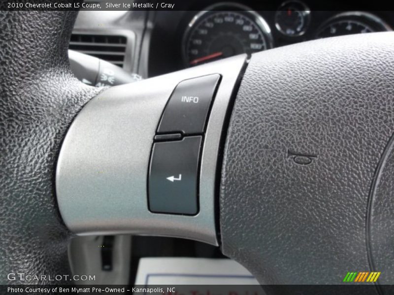 Silver Ice Metallic / Gray 2010 Chevrolet Cobalt LS Coupe