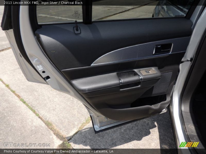 Ingot Silver / Charcoal Black 2013 Lincoln MKX FWD
