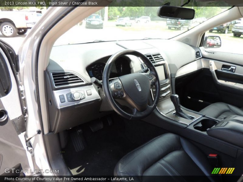 Ingot Silver / Charcoal Black 2013 Lincoln MKX FWD