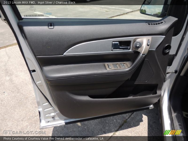 Ingot Silver / Charcoal Black 2013 Lincoln MKX FWD