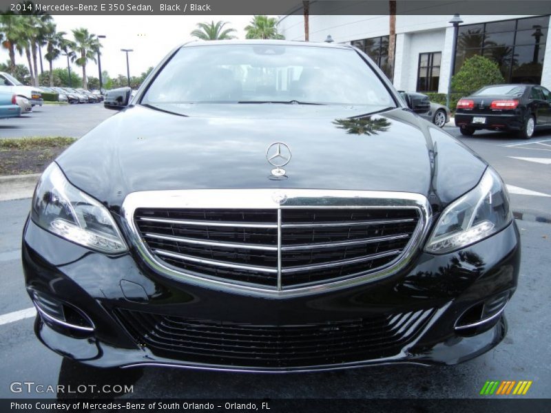 Black / Black 2014 Mercedes-Benz E 350 Sedan