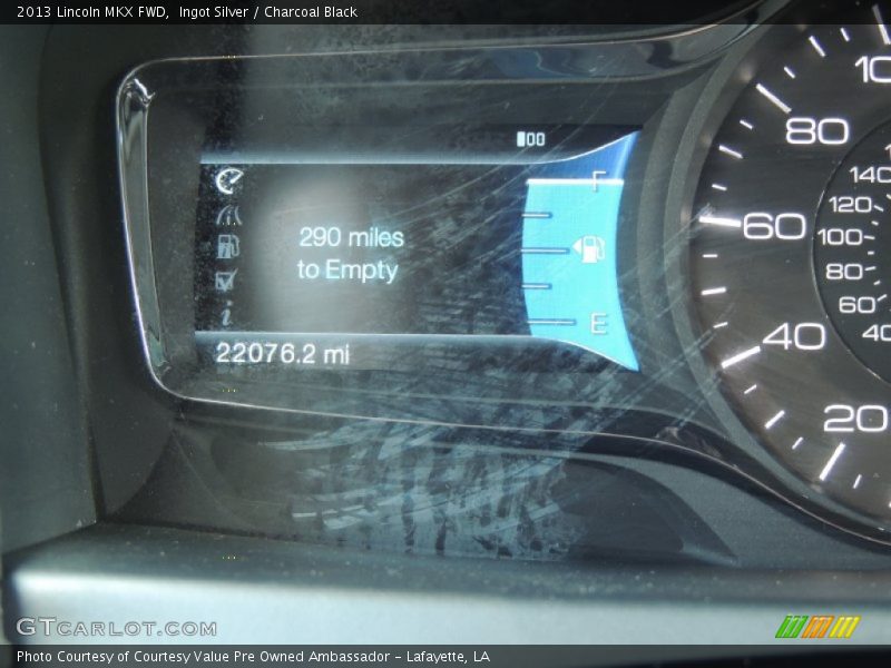 Ingot Silver / Charcoal Black 2013 Lincoln MKX FWD