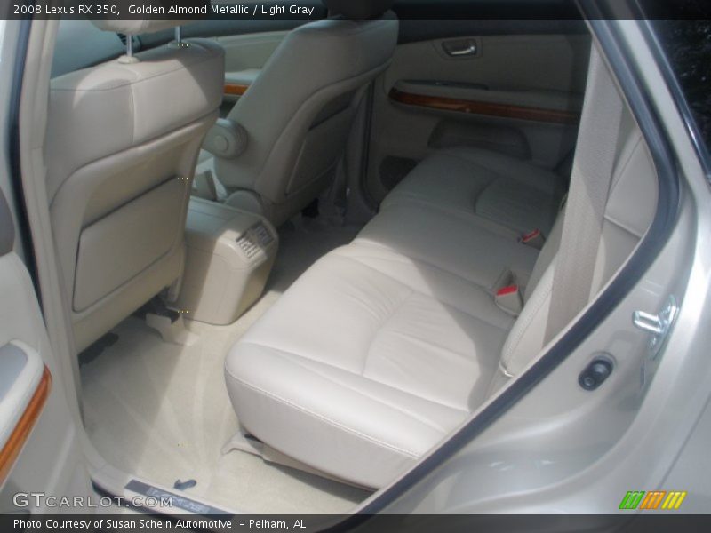Golden Almond Metallic / Light Gray 2008 Lexus RX 350