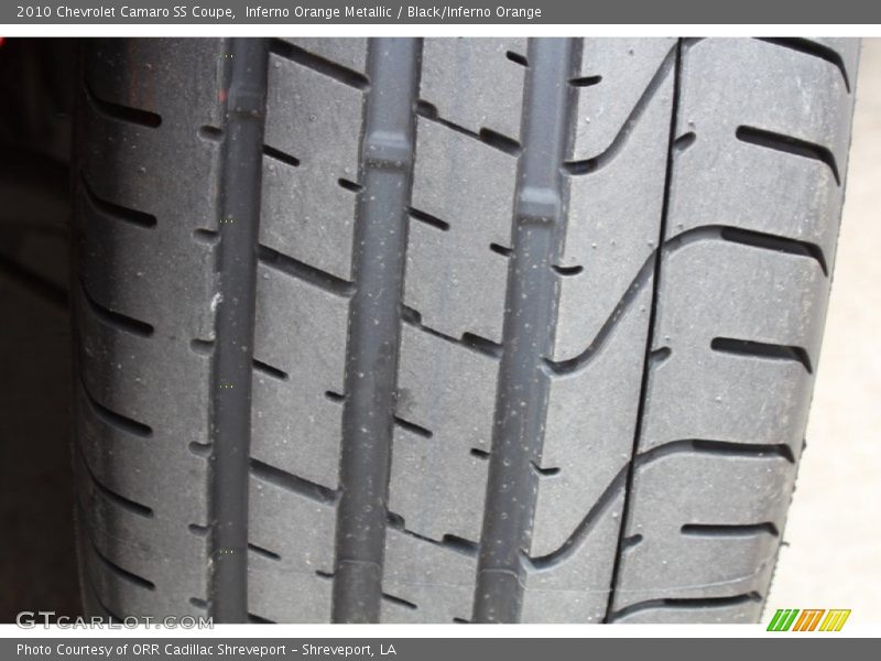 Inferno Orange Metallic / Black/Inferno Orange 2010 Chevrolet Camaro SS Coupe