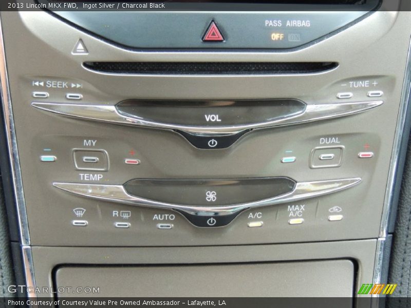 Ingot Silver / Charcoal Black 2013 Lincoln MKX FWD