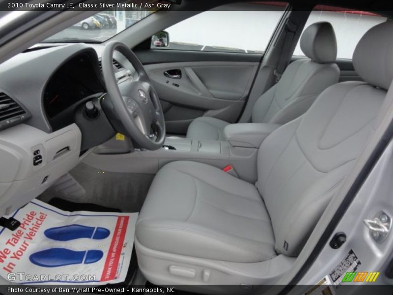 Classic Silver Metallic / Ash Gray 2010 Toyota Camry LE