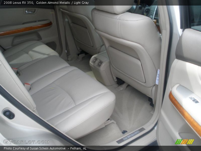 Golden Almond Metallic / Light Gray 2008 Lexus RX 350
