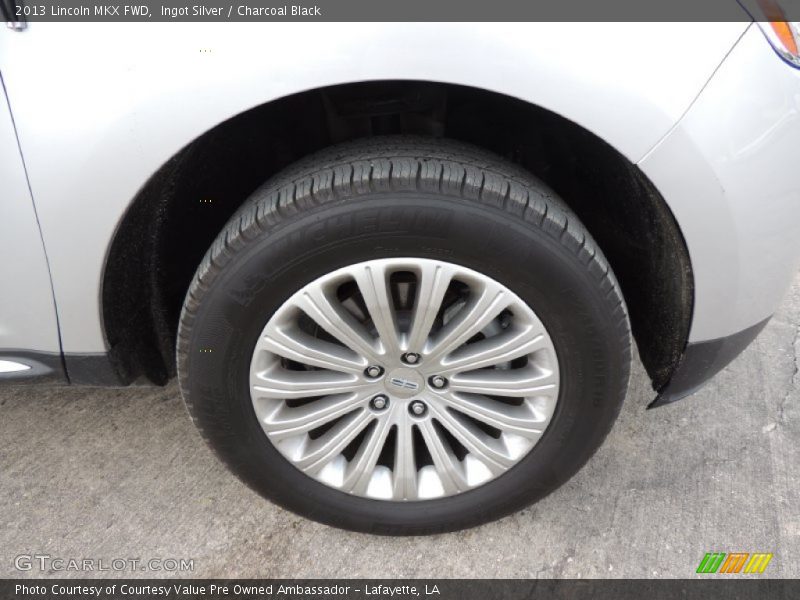 Ingot Silver / Charcoal Black 2013 Lincoln MKX FWD