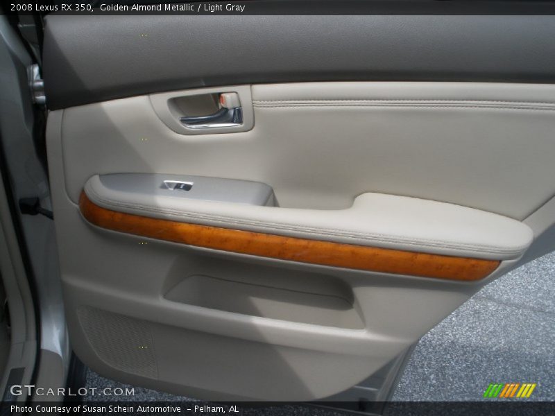 Golden Almond Metallic / Light Gray 2008 Lexus RX 350