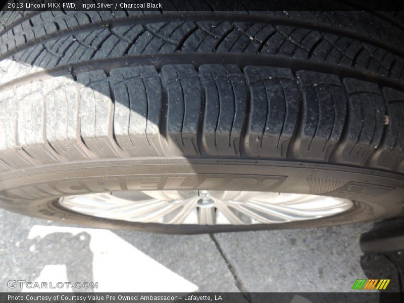 Ingot Silver / Charcoal Black 2013 Lincoln MKX FWD