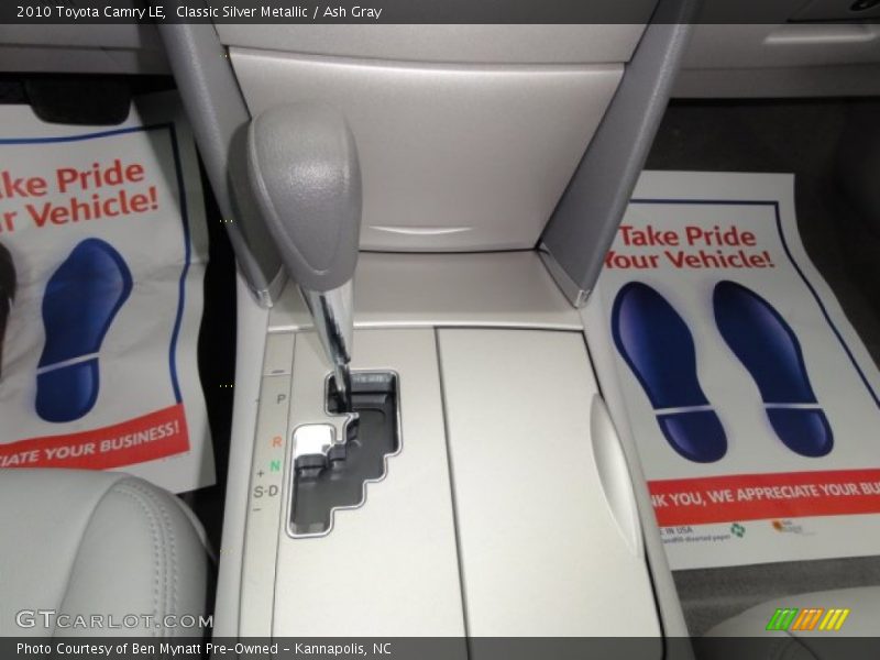 Classic Silver Metallic / Ash Gray 2010 Toyota Camry LE