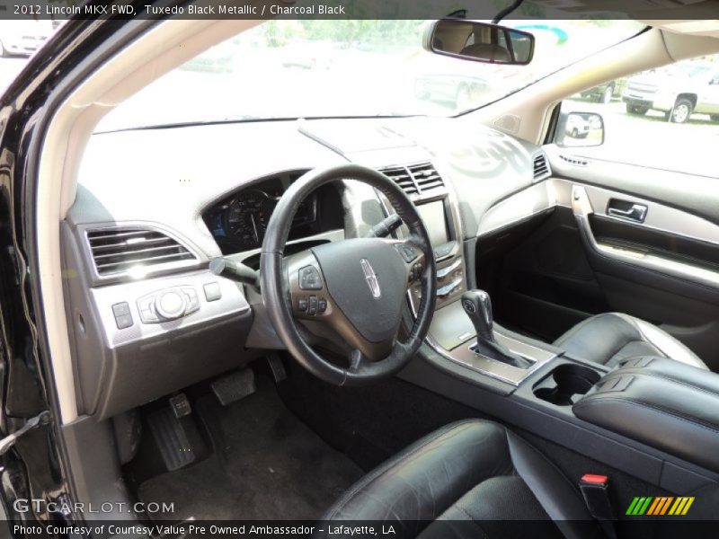 Tuxedo Black Metallic / Charcoal Black 2012 Lincoln MKX FWD