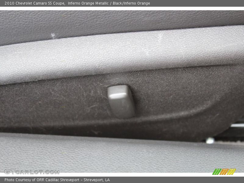 Inferno Orange Metallic / Black/Inferno Orange 2010 Chevrolet Camaro SS Coupe