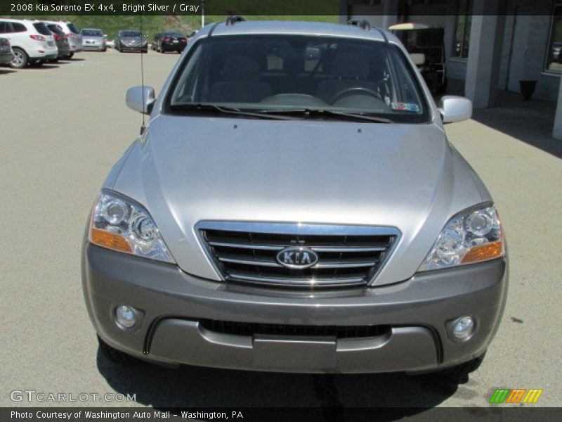 Bright Silver / Gray 2008 Kia Sorento EX 4x4