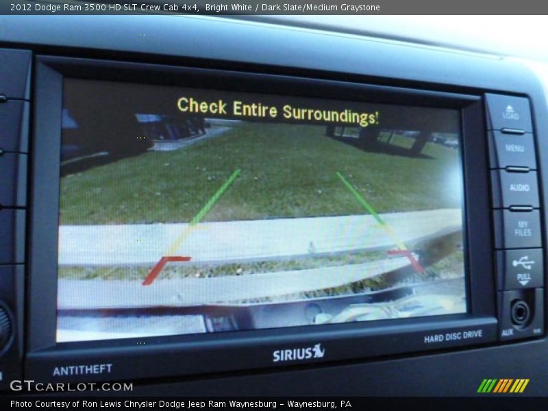 Bright White / Dark Slate/Medium Graystone 2012 Dodge Ram 3500 HD SLT Crew Cab 4x4