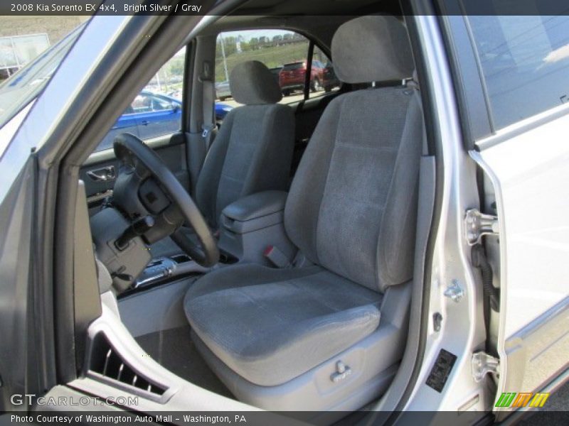 Bright Silver / Gray 2008 Kia Sorento EX 4x4