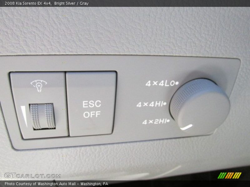 Bright Silver / Gray 2008 Kia Sorento EX 4x4