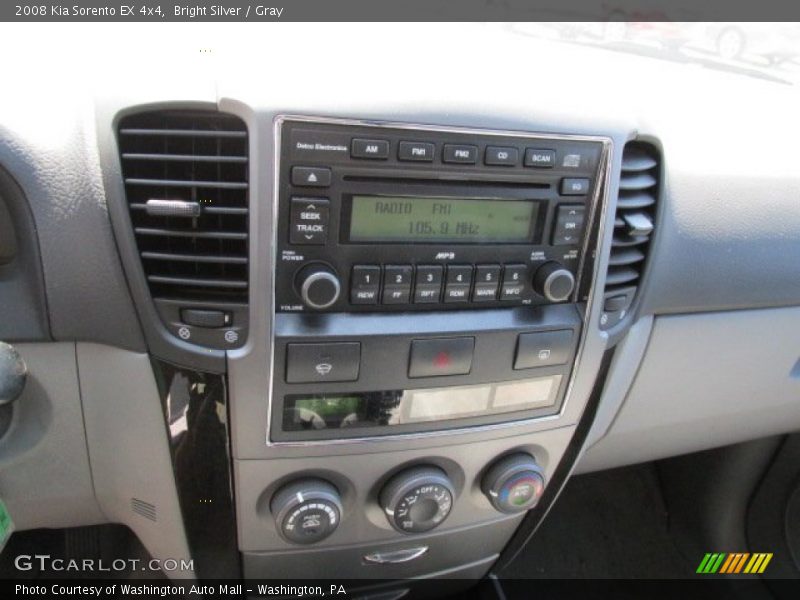 Bright Silver / Gray 2008 Kia Sorento EX 4x4