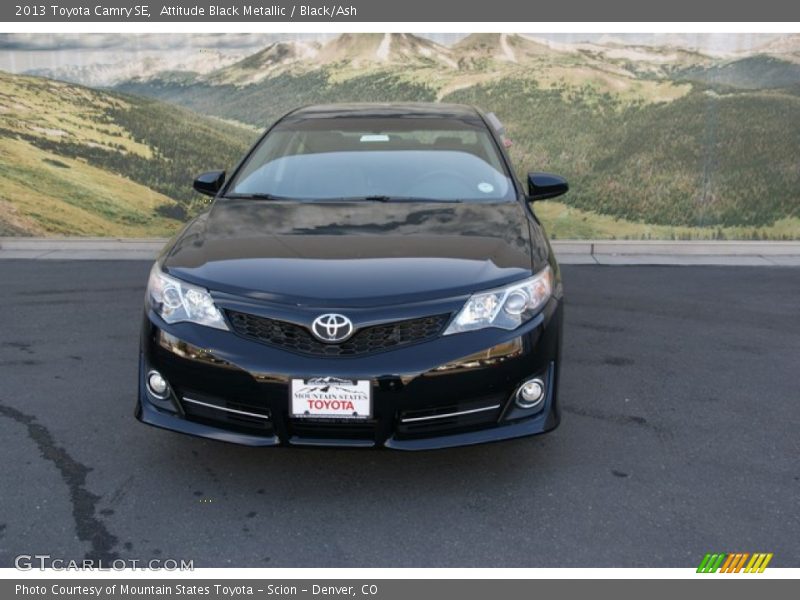 Attitude Black Metallic / Black/Ash 2013 Toyota Camry SE