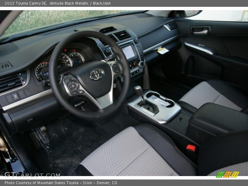 Attitude Black Metallic / Black/Ash 2013 Toyota Camry SE