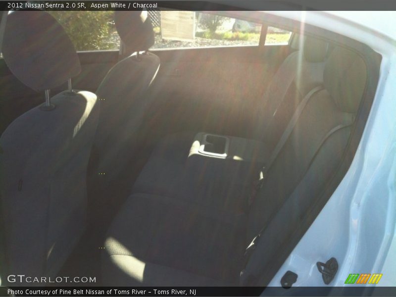 Aspen White / Charcoal 2012 Nissan Sentra 2.0 SR