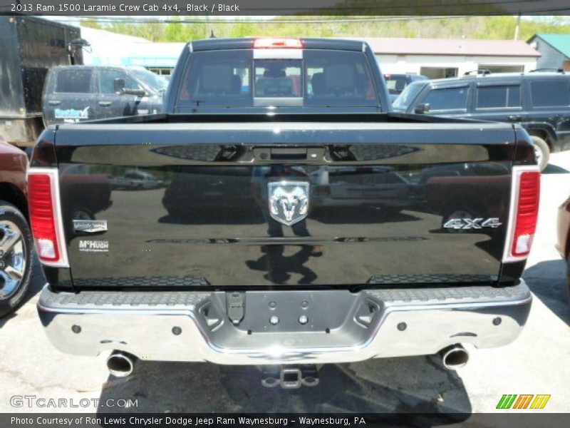 Black / Black 2013 Ram 1500 Laramie Crew Cab 4x4