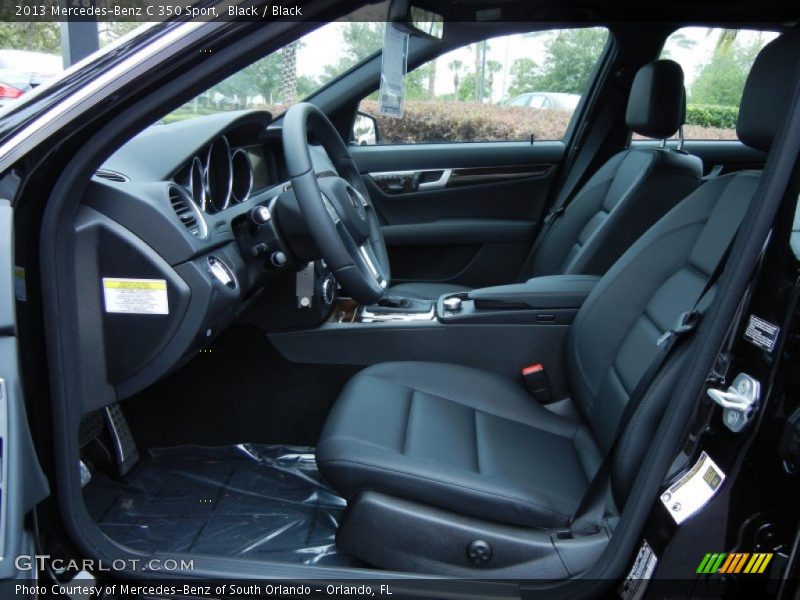 Front Seat of 2013 C 350 Sport