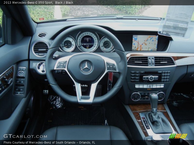 Dashboard of 2013 C 350 Sport