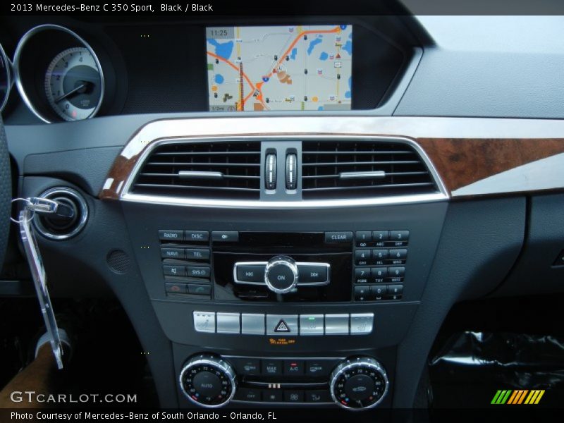 Controls of 2013 C 350 Sport