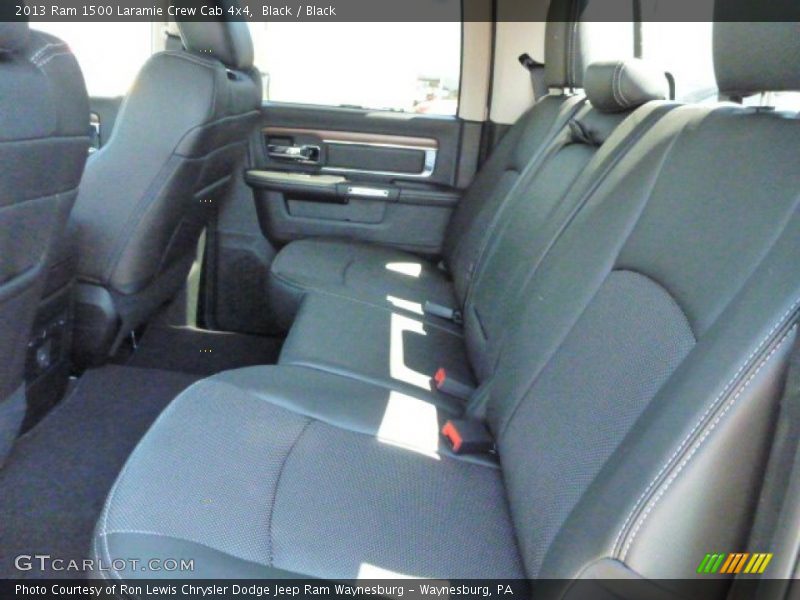Black / Black 2013 Ram 1500 Laramie Crew Cab 4x4