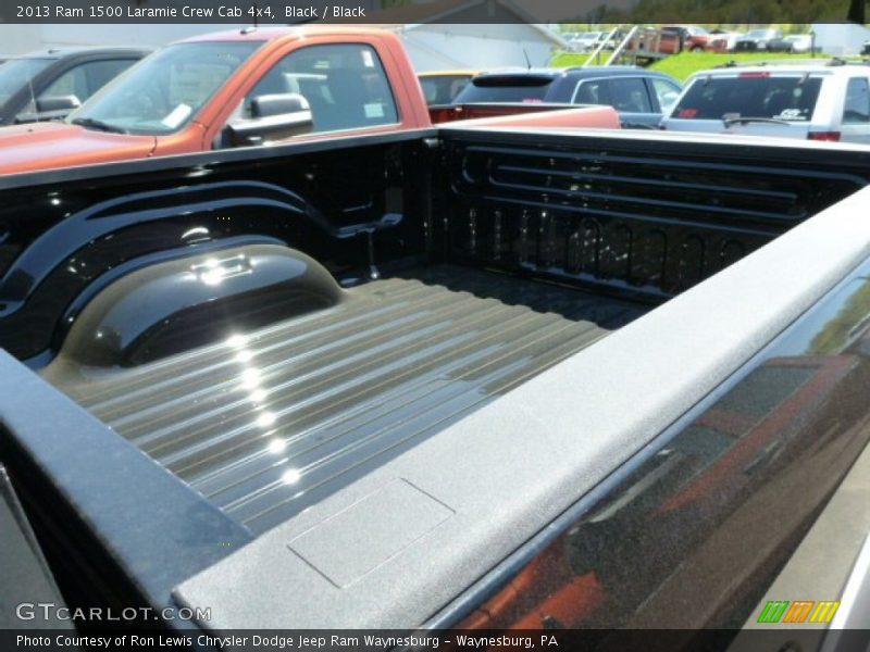 Black / Black 2013 Ram 1500 Laramie Crew Cab 4x4