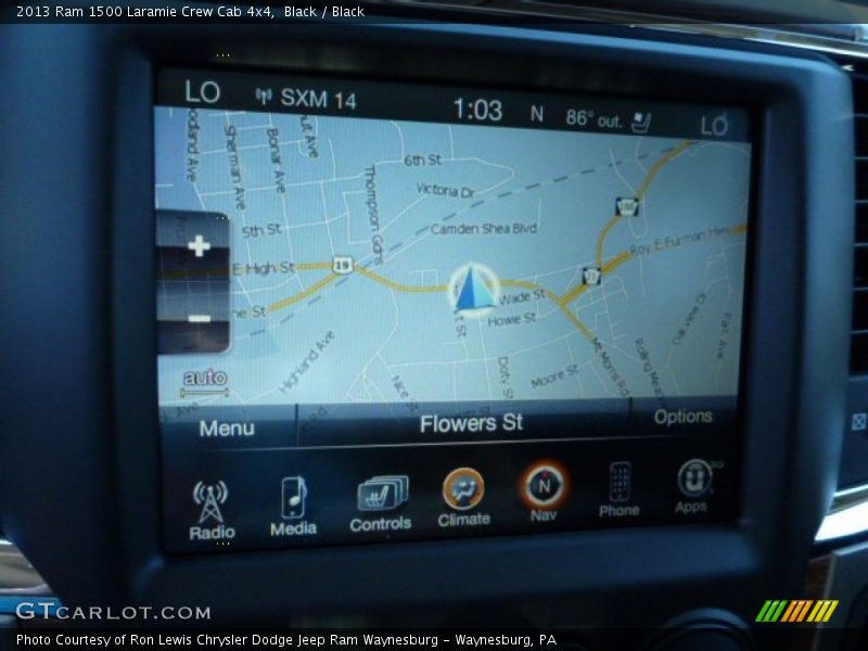 Black / Black 2013 Ram 1500 Laramie Crew Cab 4x4