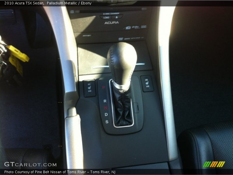 Palladium Metallic / Ebony 2010 Acura TSX Sedan