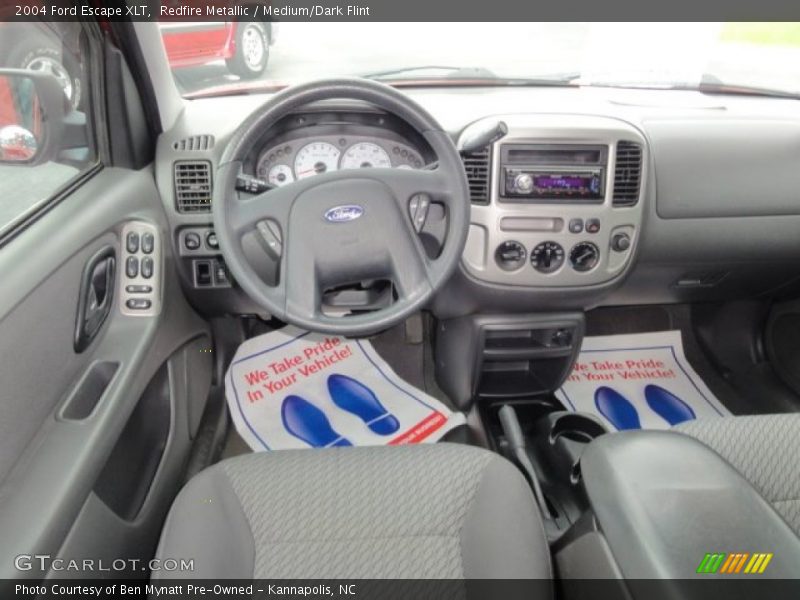 Dashboard of 2004 Escape XLT