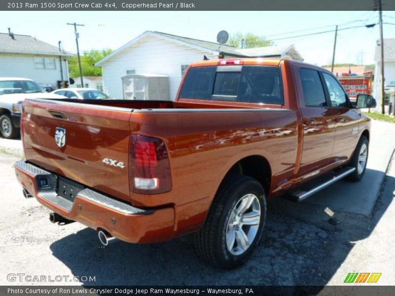 Copperhead Pearl / Black 2013 Ram 1500 Sport Crew Cab 4x4