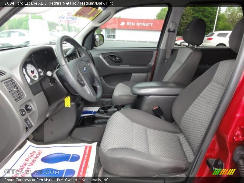  2004 Escape XLT Medium/Dark Flint Interior