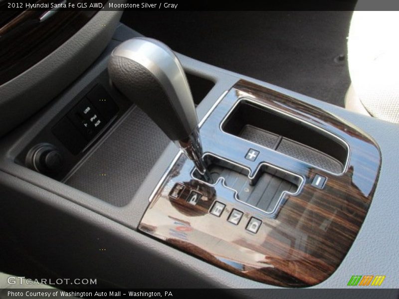 Moonstone Silver / Gray 2012 Hyundai Santa Fe GLS AWD