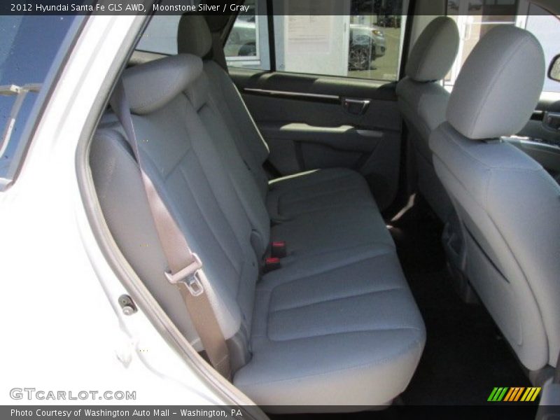Moonstone Silver / Gray 2012 Hyundai Santa Fe GLS AWD