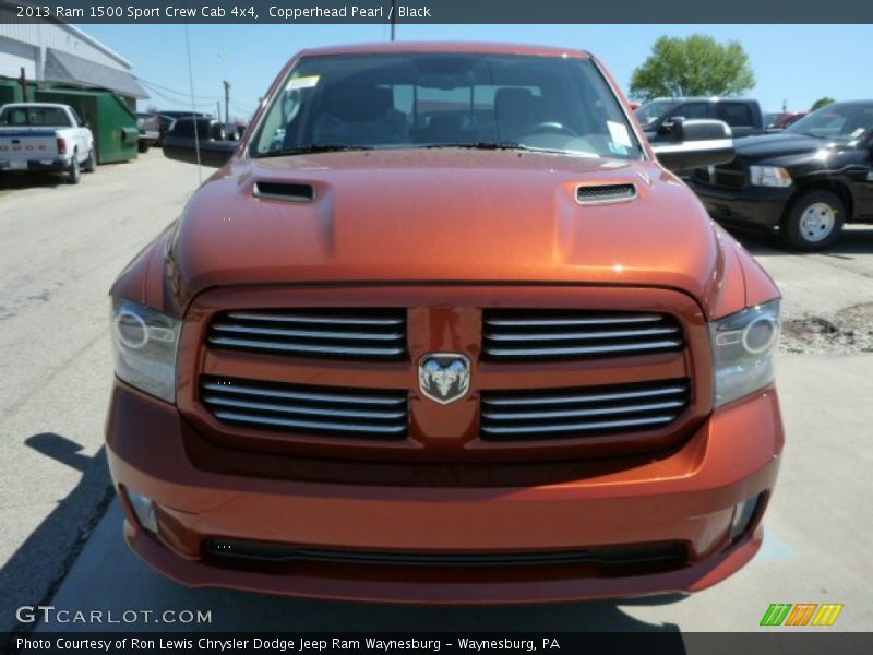 Copperhead Pearl / Black 2013 Ram 1500 Sport Crew Cab 4x4