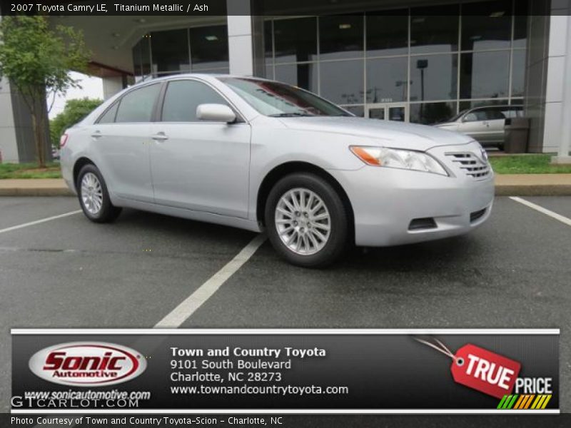 Titanium Metallic / Ash 2007 Toyota Camry LE