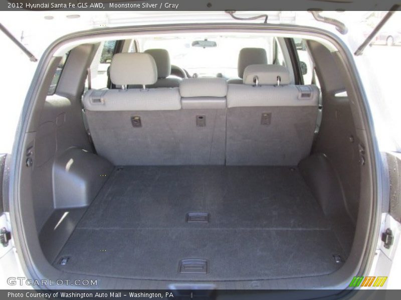 Moonstone Silver / Gray 2012 Hyundai Santa Fe GLS AWD