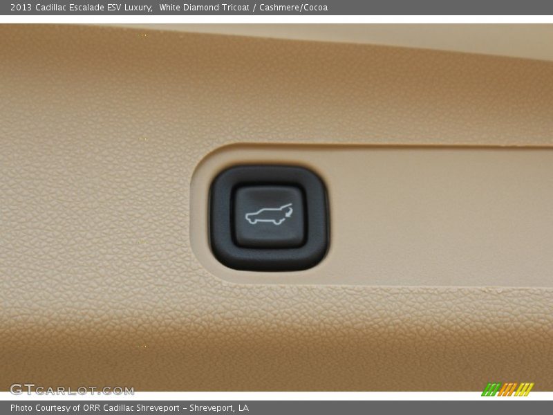 White Diamond Tricoat / Cashmere/Cocoa 2013 Cadillac Escalade ESV Luxury