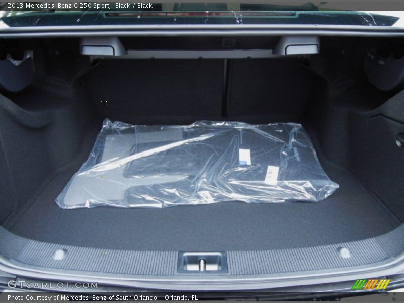Black / Black 2013 Mercedes-Benz C 250 Sport