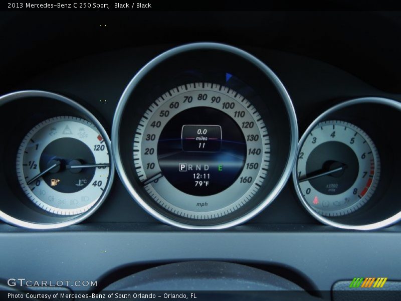 Black / Black 2013 Mercedes-Benz C 250 Sport