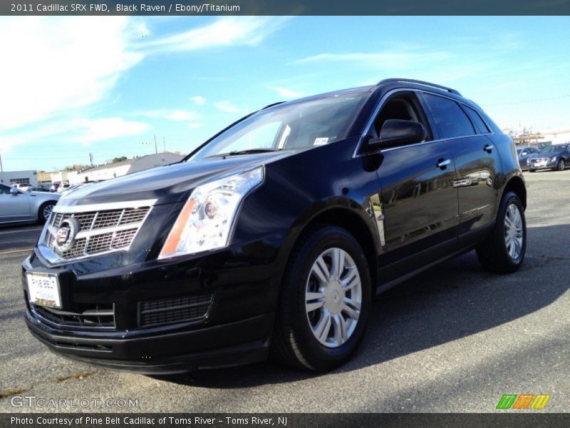 Black Raven / Ebony/Titanium 2011 Cadillac SRX FWD